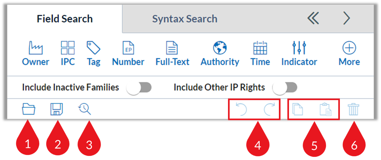 検索パネル使用方法 – LexisNexis Intellectual Property Solutions