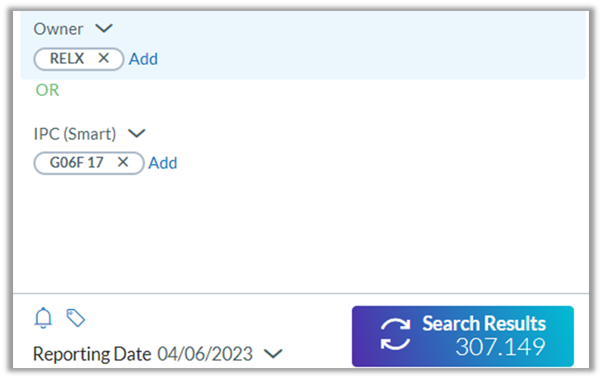 検索パネル使用方法 – LexisNexis Intellectual Property Solutions
